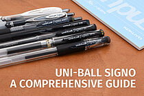 uni-ball Signo UM-100 Gel Pen, Fine Tip – St. Louis Art Supply