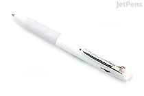 Zebra Sarasa 3 3 Color Gel Multi Pen - 0.5 mm - Snow White Body - ZEBRA J3J2-SW