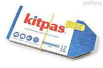 Rikagaku Kitpas Wet-Erase Crayon - Holder - 12 Color Set - RIKAGAKU KHL-12C