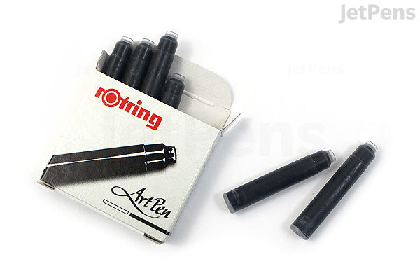 Rotring ArtPen Black Ink Cartridges JetPens