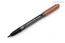 Kuretake ZIG Fudebiyori Metallic Brush Pen - Copper - KURETAKE CBK-55MT-123