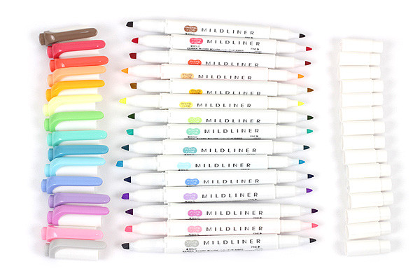 Zebra mildliner highlighters 15 pack Clearance