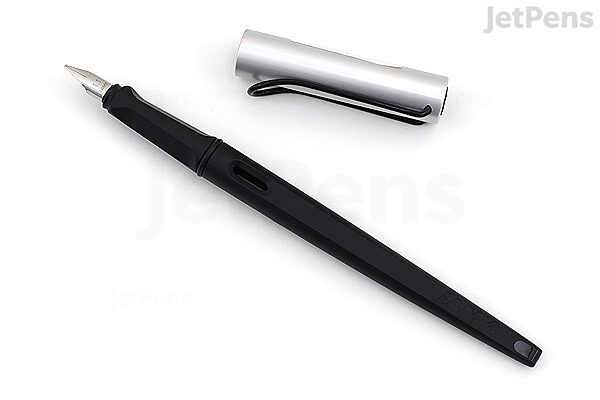 LAMY Joy Calligraphy Fountain Pen - Black - Aluminum Cap - 1.1 mm Nib ...
