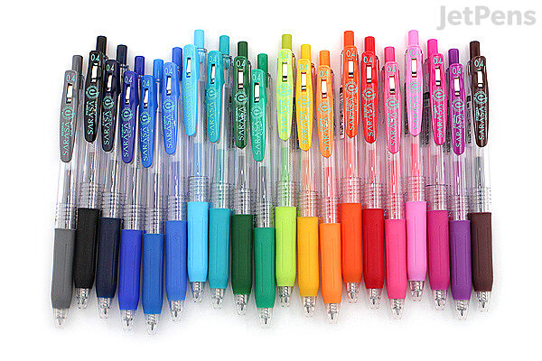 Dong-A Ultra Fine Point 0.3Mm Ink Pen Assorted 10 Colors Gel Pens Thin Line  and