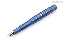 Kaweco AL Sport Stonewashed Fountain Pen - Blue - Medium Nib - KAWECO 10000734