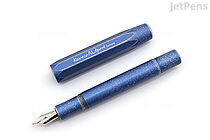 Kaweco AL Sport Stonewashed Fountain Pen - Blue - Fine Nib - KAWECO 10000735