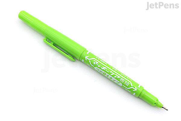 Zebra Mckee Double-Sided Extra Fine Permanent Refillable Marker