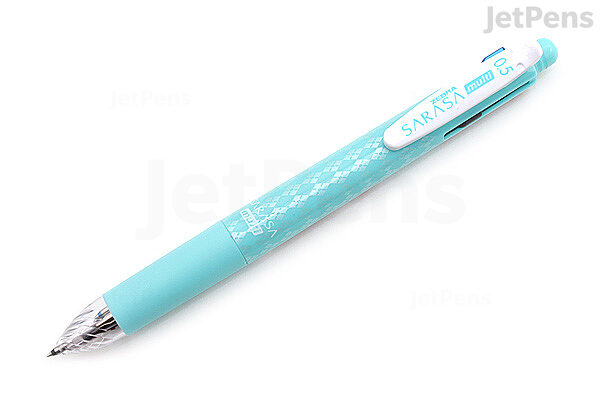 Zebra Sarasa 4 Color 0.5 mm Gel Multi Pen 0.5 mm Pencil - Blue Green