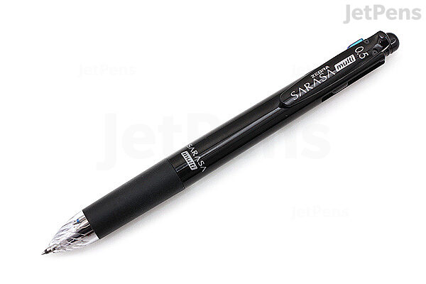 Zebra Sarasa Multi 4 Color 0 5 Mm Gel Ink Multi Pen 0 5 Mm Pencil Black Jetpens