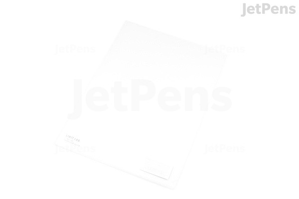 Lihit Lab Color Clear Folder B5 Milky White Clear Jetpens