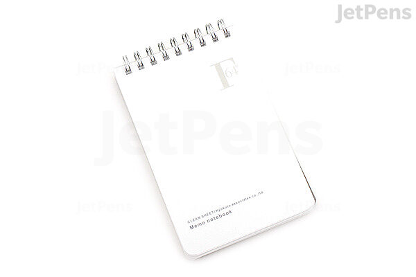 Kyokuto F O B Coop W Ring Memo Pad Plain White Jetpens Kyokuto F O B Coop W Ring Memo Pad Plain White Jetpens