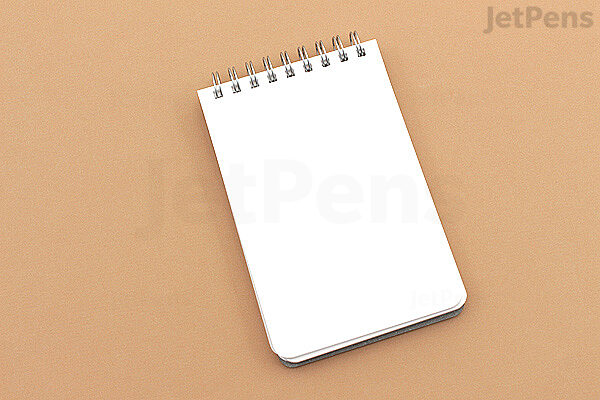 Kyokuto F O B Coop W Ring Memo Pad Plain White Jetpens Kyokuto F O B Coop W Ring Memo Pad Plain White Jetpens