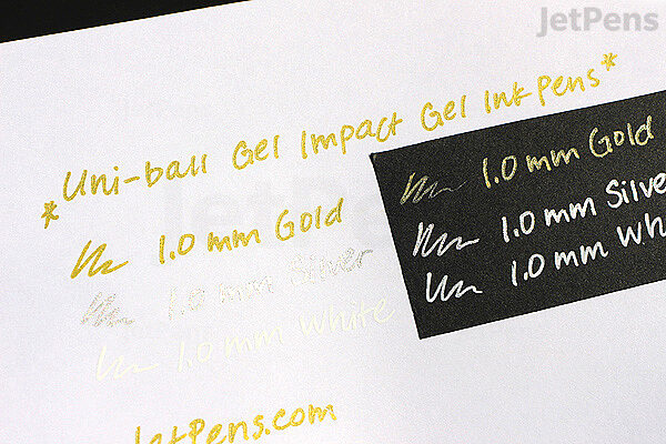 Uni-ball Gel Impact Gel Pen - 1.0 mm - Gold