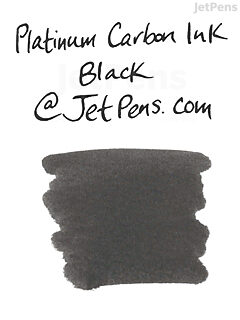 Platinum Carbon Black Fountain Pen Ink