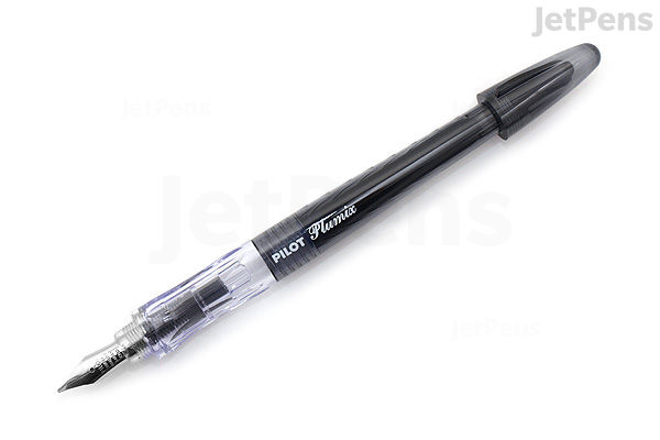 Pilot Plumix Fountain Pen Black Body Medium Italic JetPens