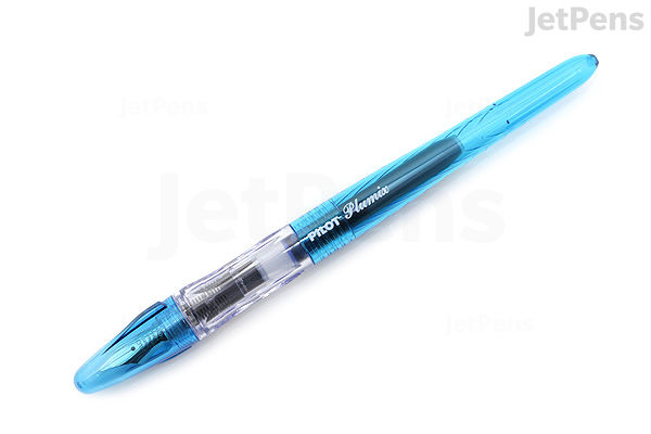 Pilot Plumix Fountain Pen Light Blue Body Medium Italic JetPens
