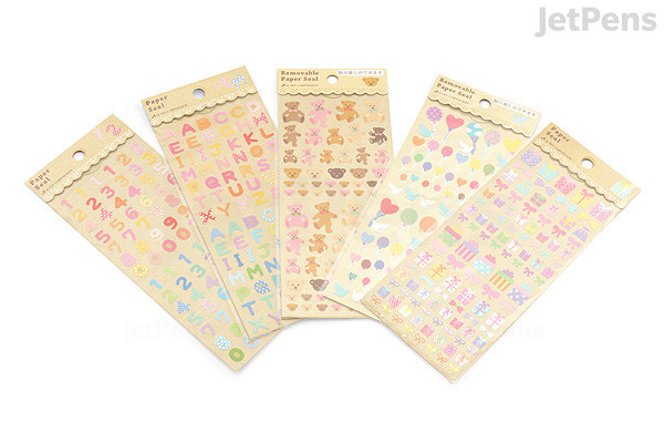 Active Paper Stickers - SG 29 Alphabet | JetPens