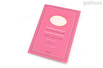 Midori Color Paper Notebook - A5 - Lined - Pink - MIDORI 15145006