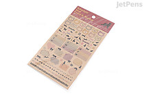 Pine Book Schedule Stickers - Event & Marker - Kraft Cat | JetPens