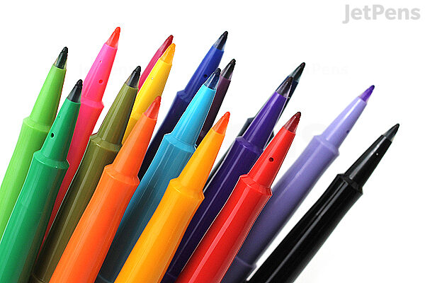 Guide to felt tip pens and markers