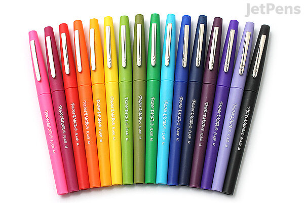 Sticker Multi colored felt tip pens