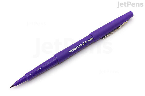 Paper Mate Flair Felt Tip Pen - Medium Point - Purple