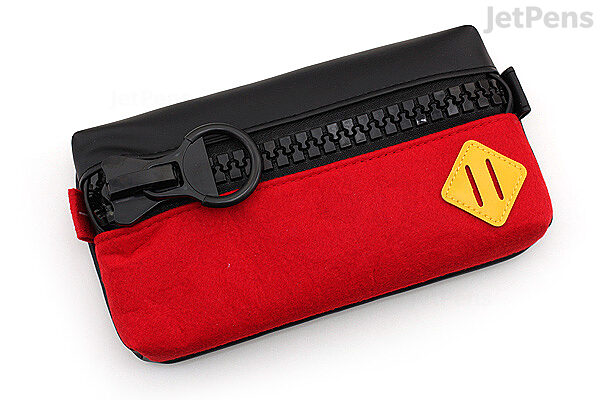 Raymay Big Zipper Pen Case - Red | JetPens