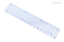 Kyoei Orions Grid Ruler - 15 cm - Blue - KYOEI AH-15-B