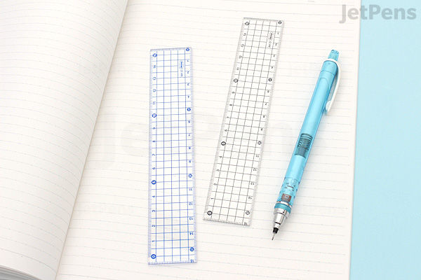 Orion's Ruler Kyoei Orions Grid Ruler - 15 cm - Smoke | JetPens