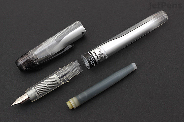 Mécanisme Anti-séchage Platinum Preppy 02 Stylo Plume Extra-Fin - Pointe 0,2 Mm - - Encre Bleue/Noire Parker Jotter Mécanisme Anti-séchage Platinum Preppy 02 Stylo Plume Extra-Fin - Pointe 0,2 Mm - - Encre Bleue/Noire Parker Jotter