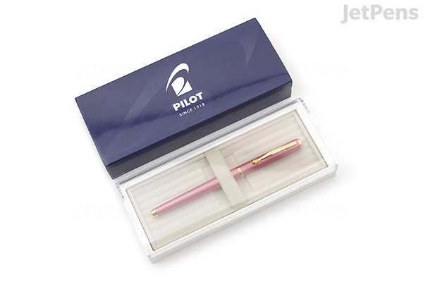 Pilot Cavalier Fountain Pen - Pink - Fine Nib - JetPens.com