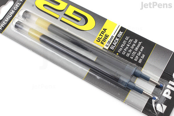Pilot G2 Gel Pen Refill mm Black Pack of JetPens
