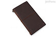 TRAVELER'S COMPANY TRAVELER'S notebook Starter Kit - Regular Size - Brown Leather