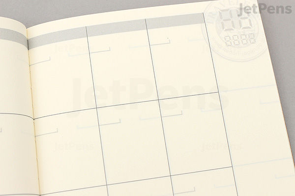 Midori Traveler's Note: 017 Monthly Planner Refill – Omoi Zakka Shop