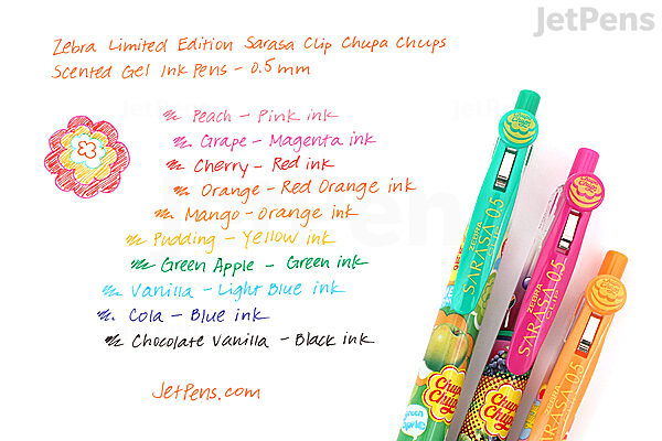 Smelly Pens - Zebra Sarasa Chupa Chups Edition - Bleistift