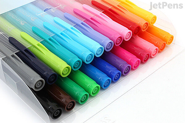 Happido double-ended markers, 24 colors non-toxic, brightly colored markers  • Price »