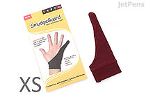 SmudgeGuard SG1 1-Finger Glove - Rich Burgundy - Extra Small - SMUDGE GUARD SG1-RB-XS