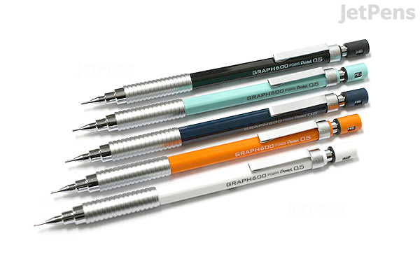 Pentel Graph 600 Drafting Pencil - 0.5 mm - Mint Green Body - JetPens.com