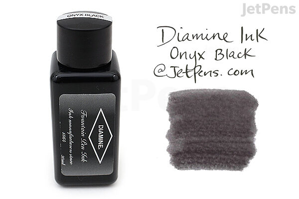 Diamine Onyx Black Ink 30 Ml Bottle Jetpens Diamine Onyx Black Ink 30 Ml Bottle Jetpens