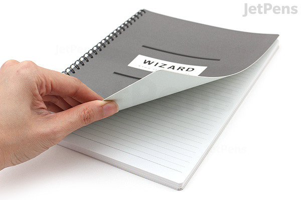 Apica Wizard Notebook - Semi B5 - 6.5 mm Rule - Gray | JetPens