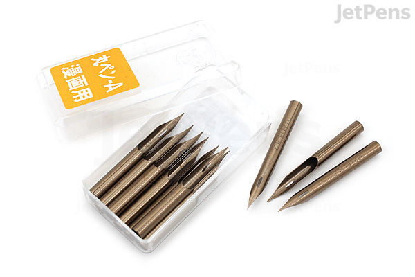 Zebra Dip Pen Nib Maru (Mapping) Pack of 10 JetPens