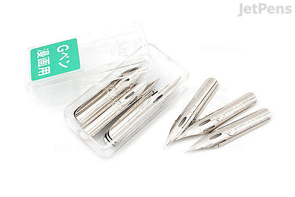 Zebra Dip Pen Nib - G - Chrome - Pack of 10