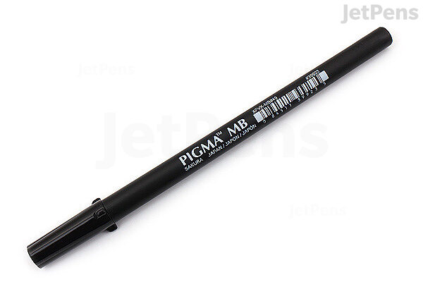 zakdoek gebonden Zenuwinzinking Sakura Pigma Professional Brush Pen - Medium - Black | JetPens