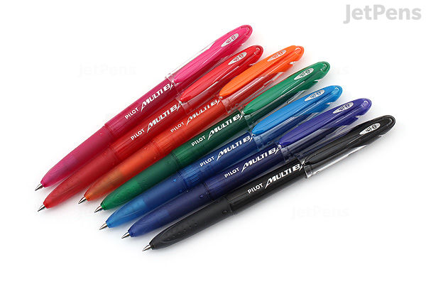 Pilot Multiball Pilot Multi Ball Rollerball Pen - Medium - 7 Color Set | JetPens