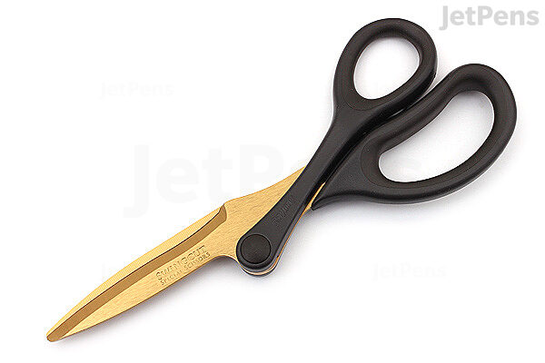 Left Handed Scissors Set - 2-Pack with 9" Heavy Duty Titanium Fabric  Shears & 8"