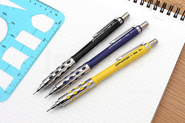 Pentel GraphGear 800 Drafting Pencil - 0.5 mm - Black Body - PENTEL PG805-AX