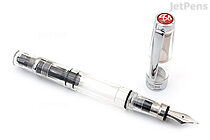 TWSBI Diamond 580 Clear Fountain Pen - Extra Fine Nib - TWSBI M7443110