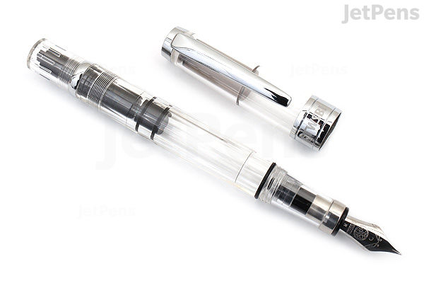 TWSBI Diamond 580 Clear Fountain Pen Fine JetPens