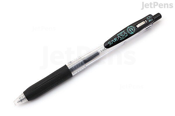Zebra Sarasa Clip Gel Pen - 0.4 mm - Black