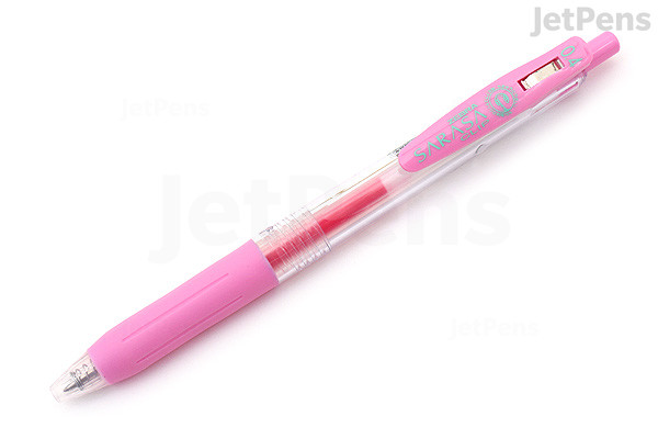 Zebra Sarasa Clip Gel Pen 0 4 Mm Light Pink Jetpens Zebra Sarasa Clip Gel Pen 0 4 Mm Light Pink Jetpens
